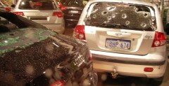 Auto po gradobiciu