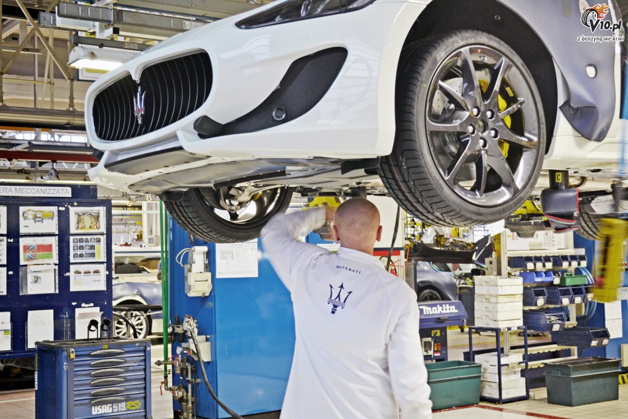 Narodziny superauta - nasza wizyta w fabryce Maserati