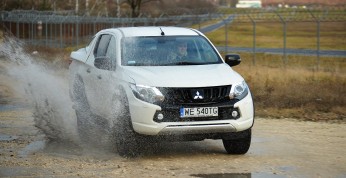 Mitsubishi L200 2.4 DID Black Edition - Trudny teren mu niestraszny...