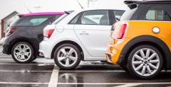 porwnanie Mini Cooper S vs Audi A1 vs Citroen DS3