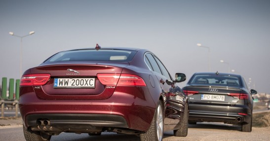 Jaguar XE vs Audi A4 - porównanie