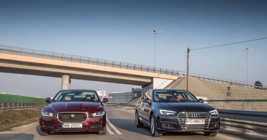 Jaguar XE vs Audi A4 - porównanie