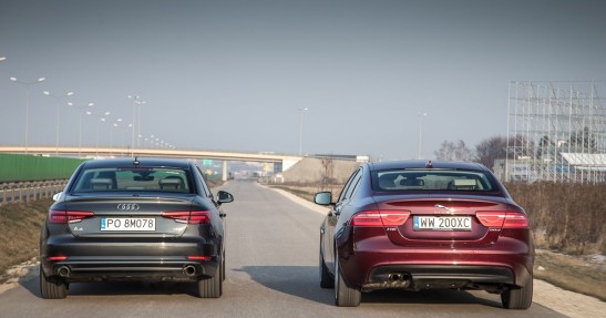 Jaguar XE vs Audi A4 - porównanie