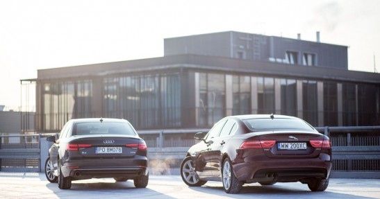 Jaguar XE vs Audi A4 - porównanie