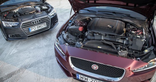Jaguar XE vs Audi A4 - porównanie