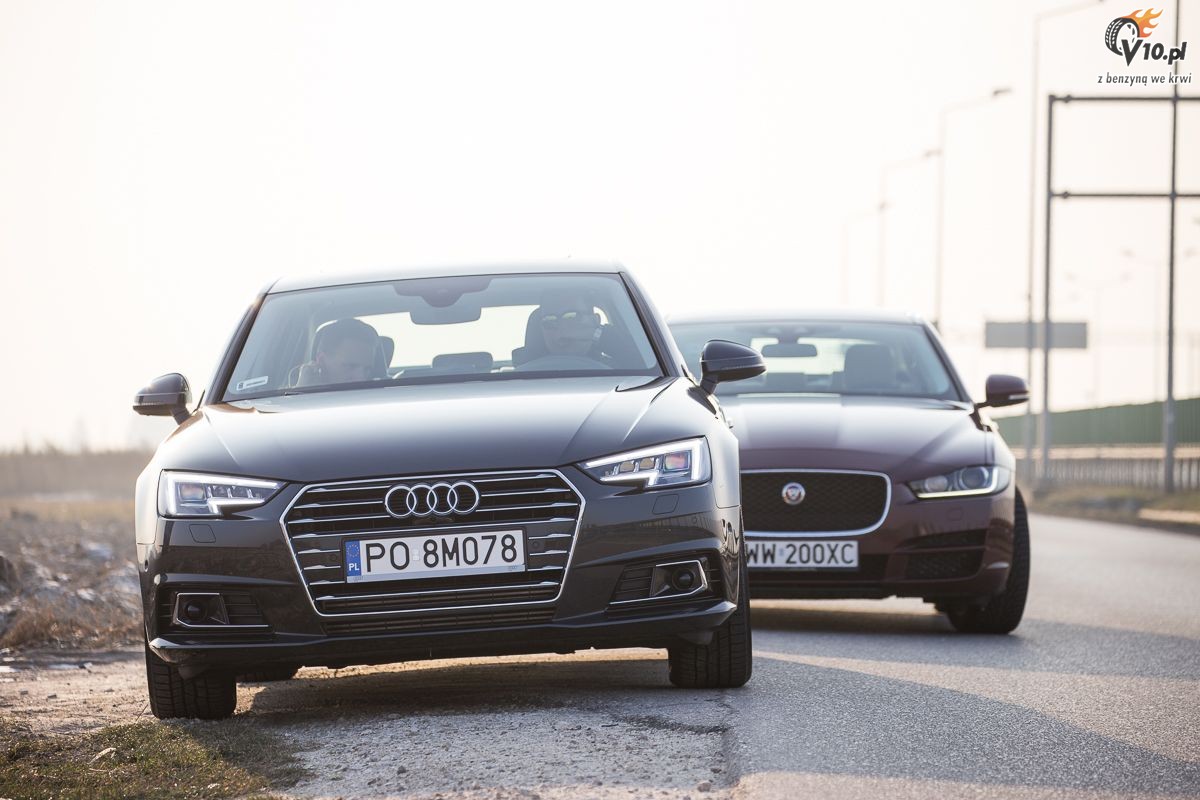Jaguar XE vs Audi A4 - porwnanie