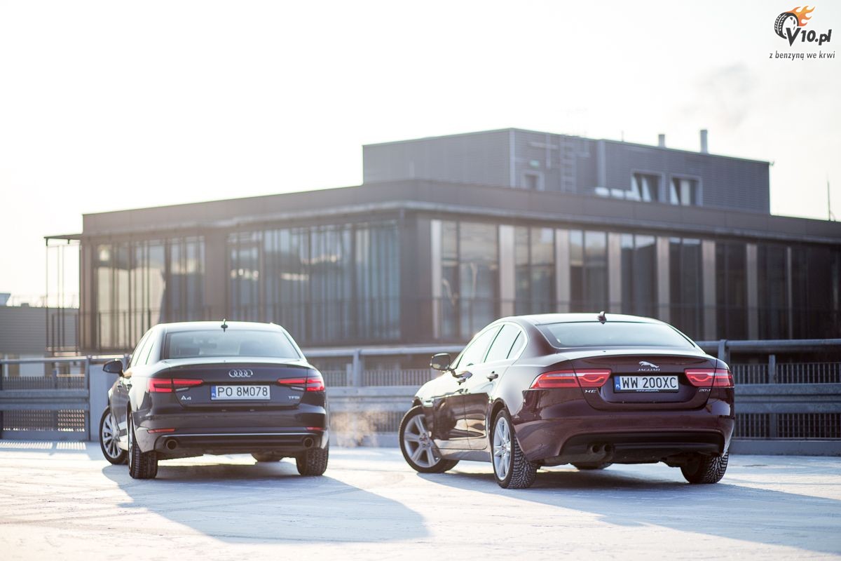 Jaguar XE vs Audi A4 - porwnanie