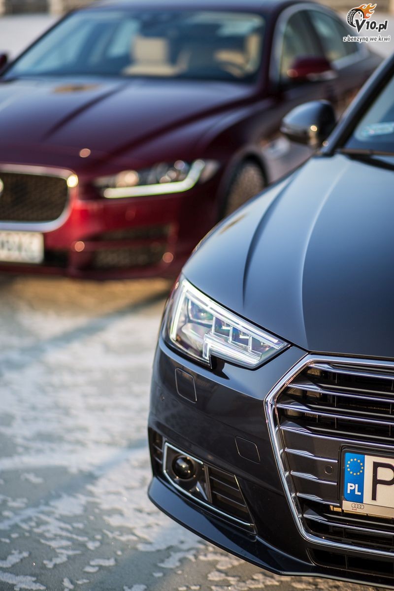 Jaguar XE vs Audi A4 - porwnanie