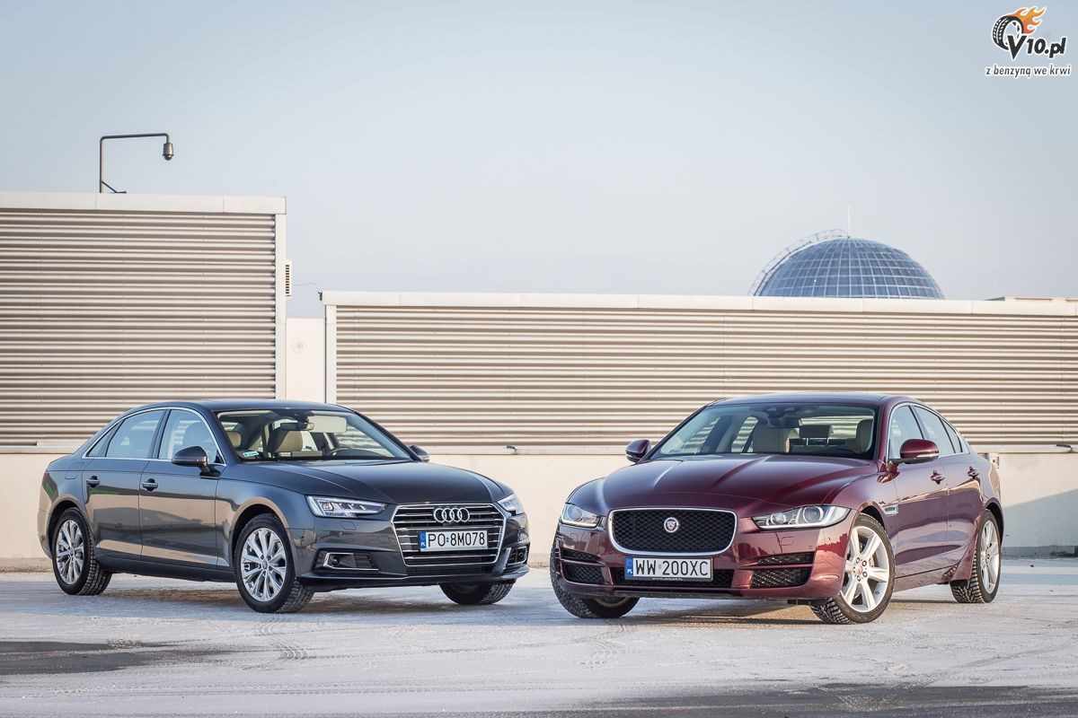 Jaguar XE vs Audi A4 - porwnanie