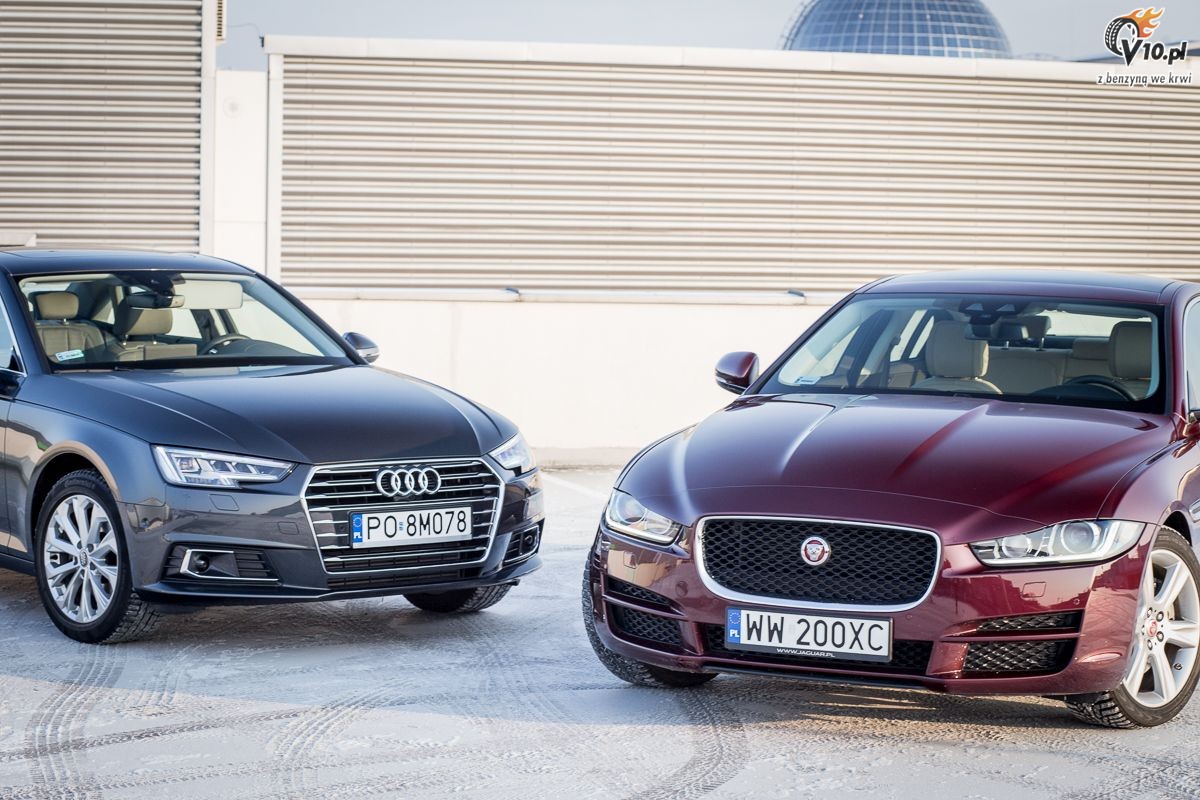Jaguar XE vs Audi A4 - porwnanie