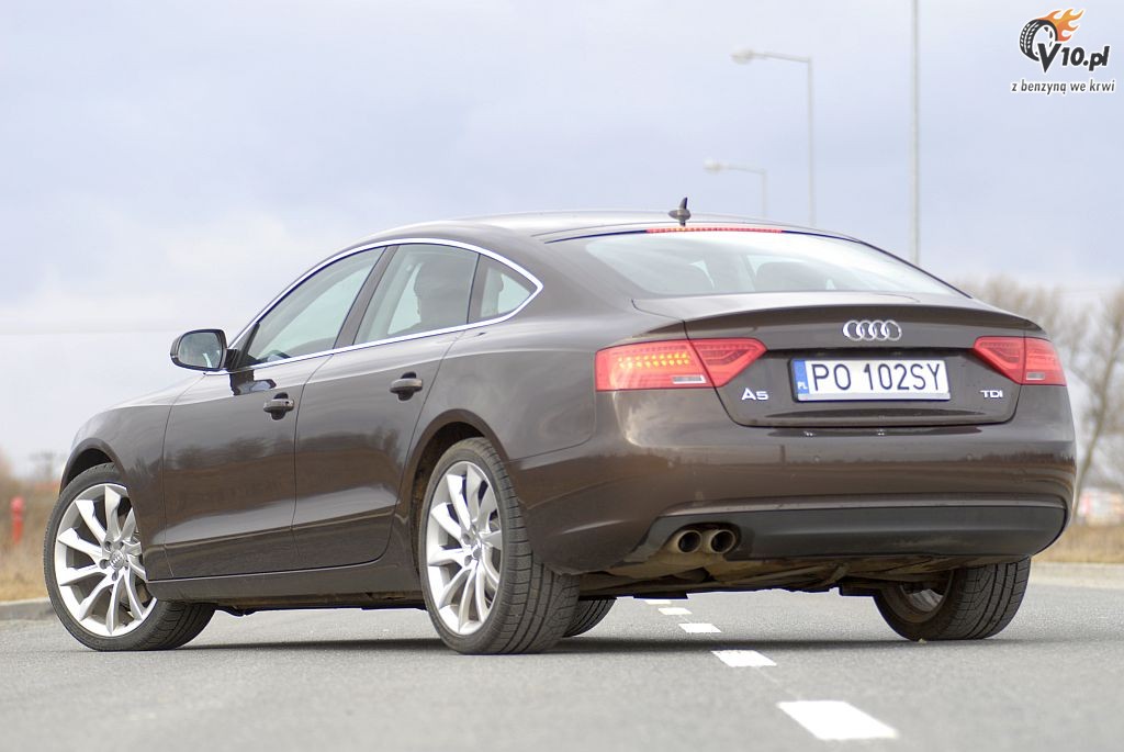 Audi A5 Sportback 2.0 TDI - test samochodu
