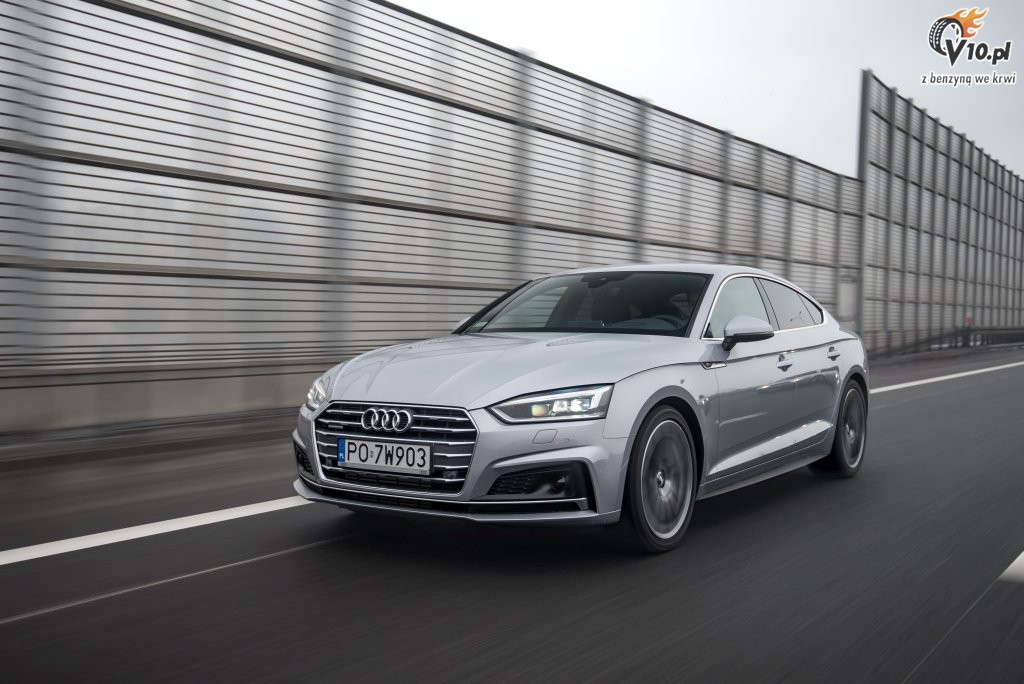 Audi A5 Sportback - Emocje i rozsdek - pierwsza jazda