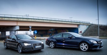 Audi A7 Sportback 3.0 TDI vs Mercedes-Benz CLS 350 CDI -...