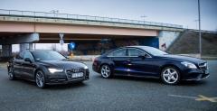 Audi A7 Sportback 3.0 TDI vs Mercedes-Benz CLS 350 CDI - porwnanie