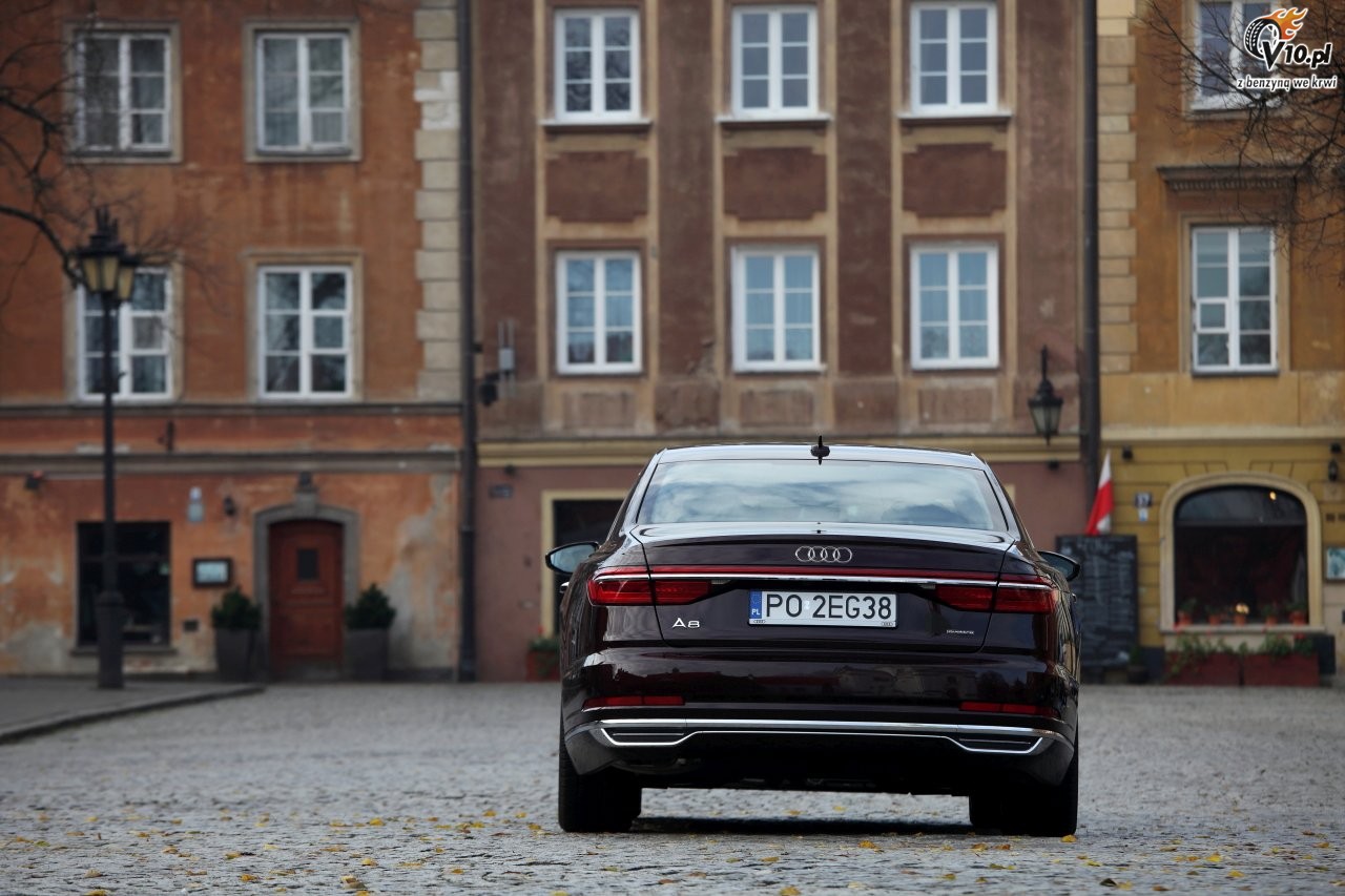 Audi A8 - blisko perfekcji - pierwsza jazda