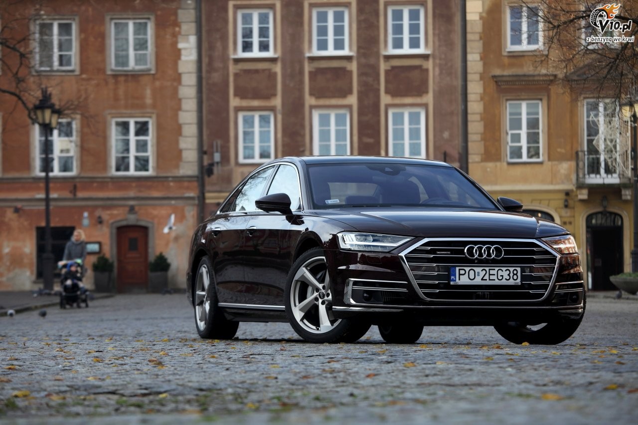 Audi A8 - blisko perfekcji - pierwsza jazda