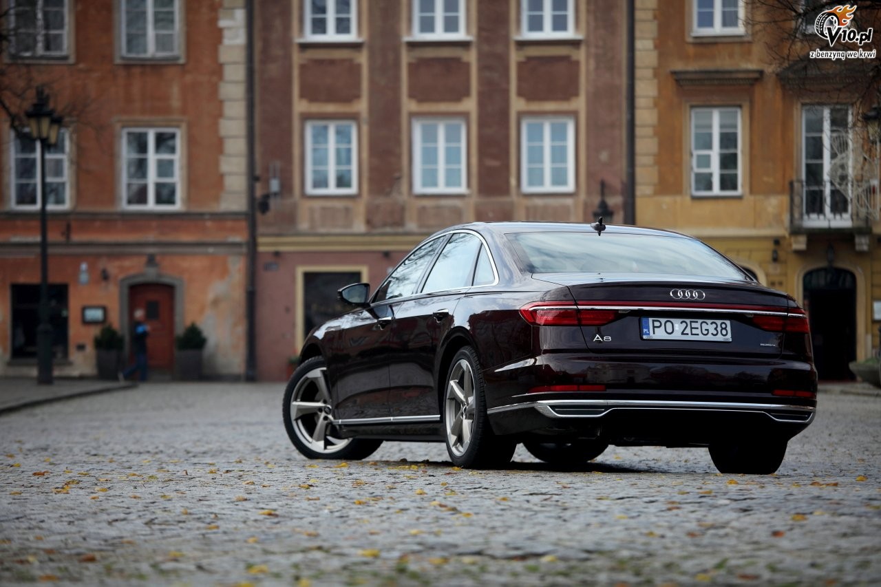 Audi A8 - blisko perfekcji - pierwsza jazda