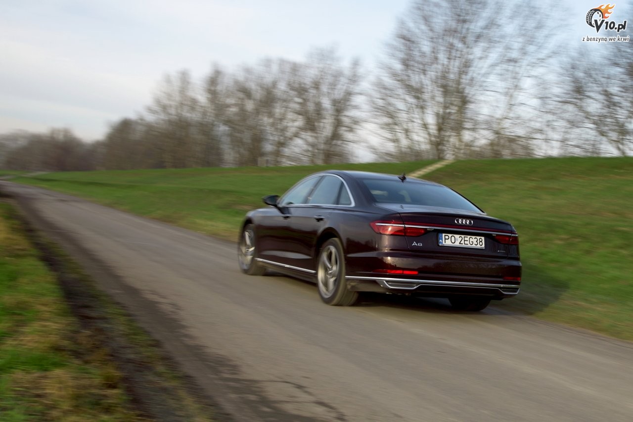 Audi A8 - blisko perfekcji - pierwsza jazda