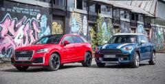 Audi Q2 2.0 TDI vs Mini Countryman Cooper D - porwnanie