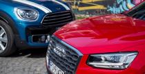 Audi Q2 2.0 TDI vs Mini Countryman Cooper D - porwnanie