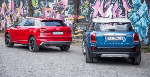 Audi Q2 2.0 TDI vs Mini Countryman Cooper D - porównanie
