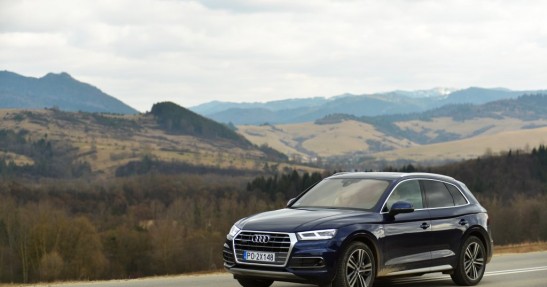 Audi Q5 2.0 TFSI  - pierwsza jazda