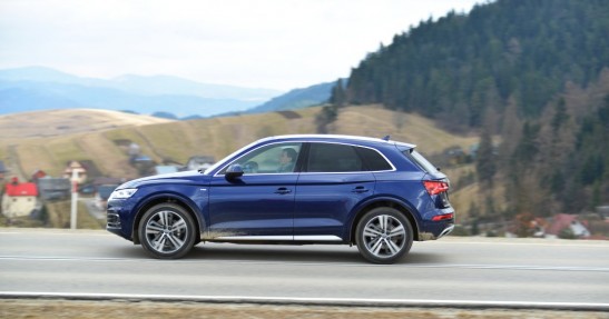 Audi Q5 2.0 TFSI  - pierwsza jazda