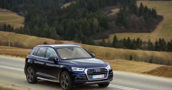Audi Q5 2.0 TFSI  - pierwsza jazda