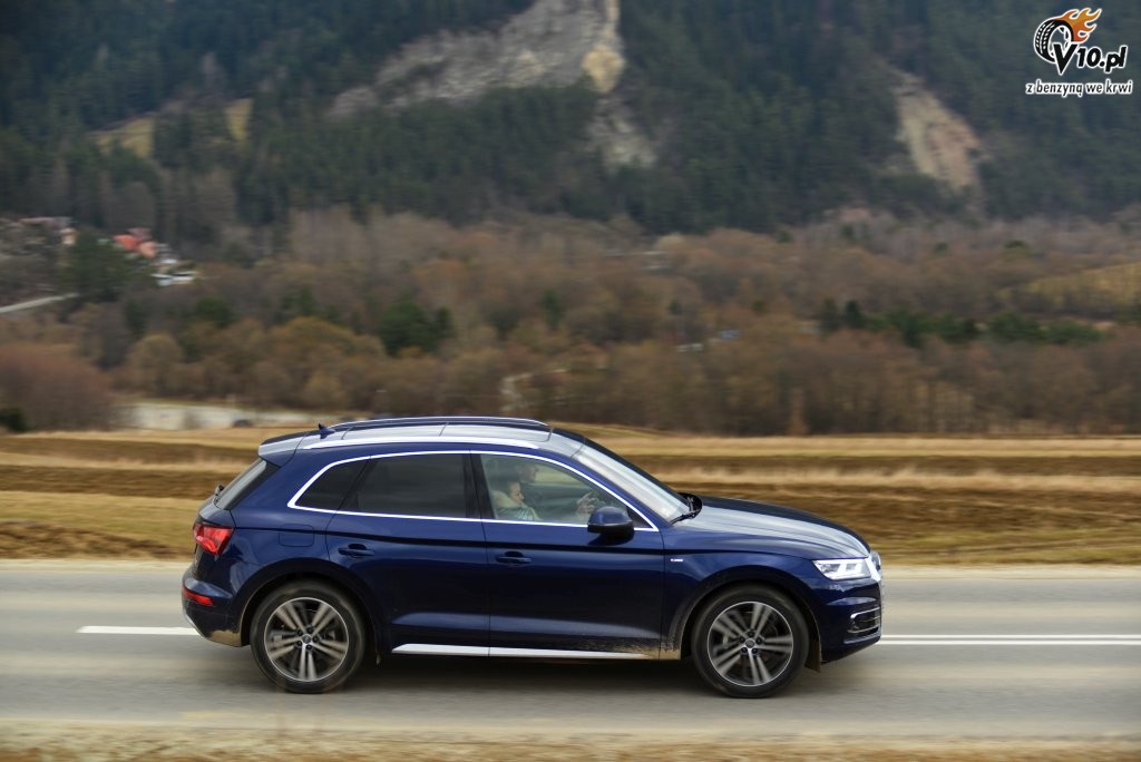 Audi Q5 2.0 TFSI  - pierwsza jazda