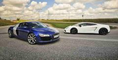 Lamborghini Gallardo LP560-4 vs Audi R8 V10 - test porwnawczy