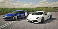 Lamborghini Gallardo LP560-4 vs Audi R8 V10 - test porwnawczy