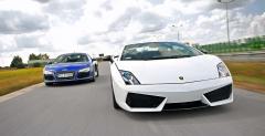 Lamborghini Gallardo LP560-4 vs Audi R8 V10 - test porwnawczy