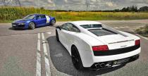 Lamborghini Gallardo LP560-4 vs Audi R8 V10 - test porwnawczy