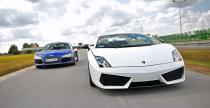 Lamborghini Gallardo LP560-4 vs Audi R8 V10 - test porwnawczy