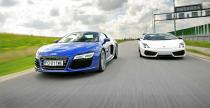 Lamborghini Gallardo LP560-4 vs Audi R8 V10 - test porwnawczy