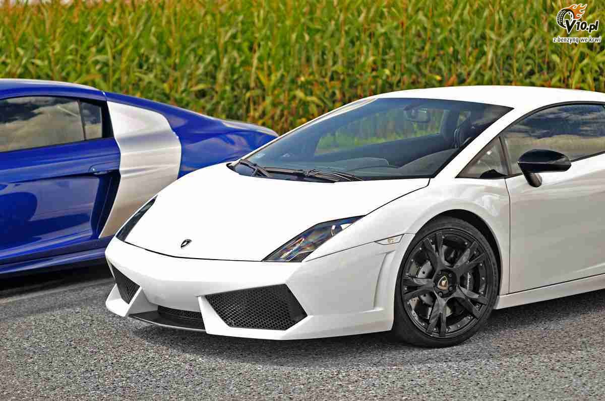 Lamborghini Gallardo LP560-4 vs Audi R8 V10 - test porwnawczy
