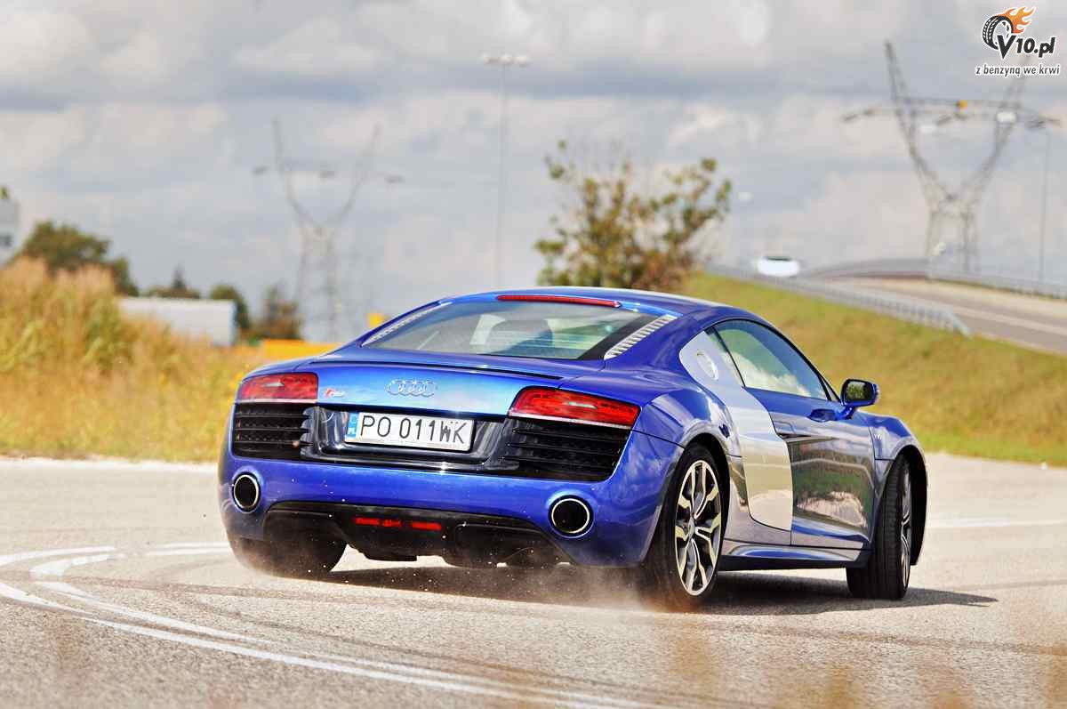 Lamborghini Gallardo LP560-4 vs Audi R8 V10 - test porwnawczy