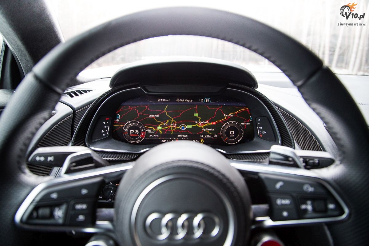 Audi R8 V10 Plus - test
