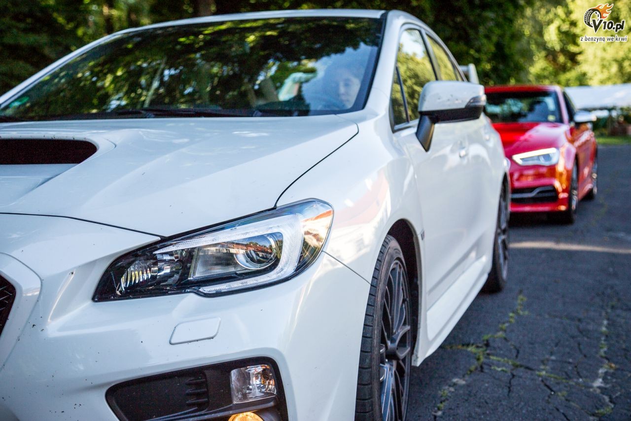 Audi S3 Limousine vs Subaru WRX STI  - test