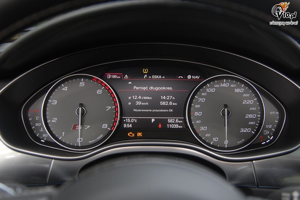 Audi S7 Sportback - test samochodu