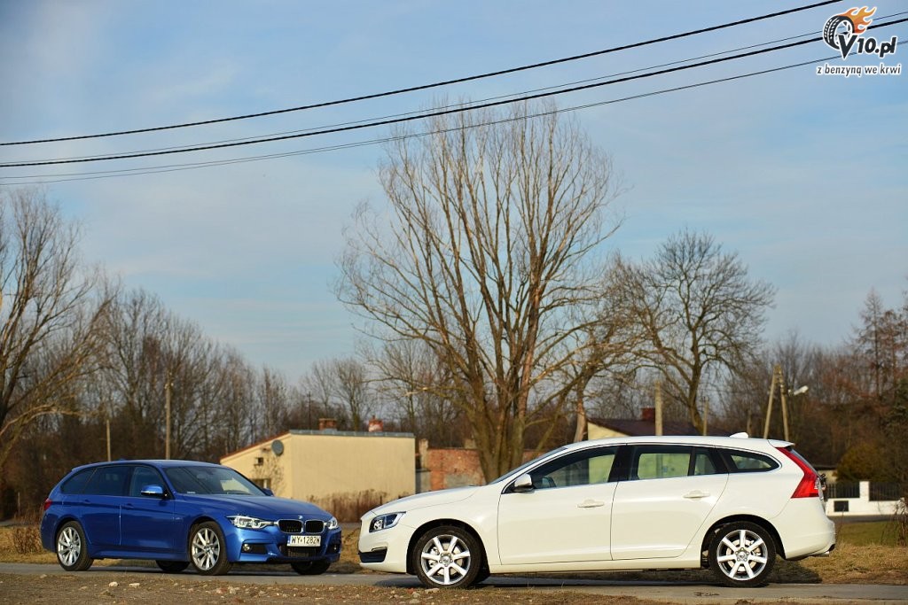 BMW 320d vs. Volvo V60 D4 -  test