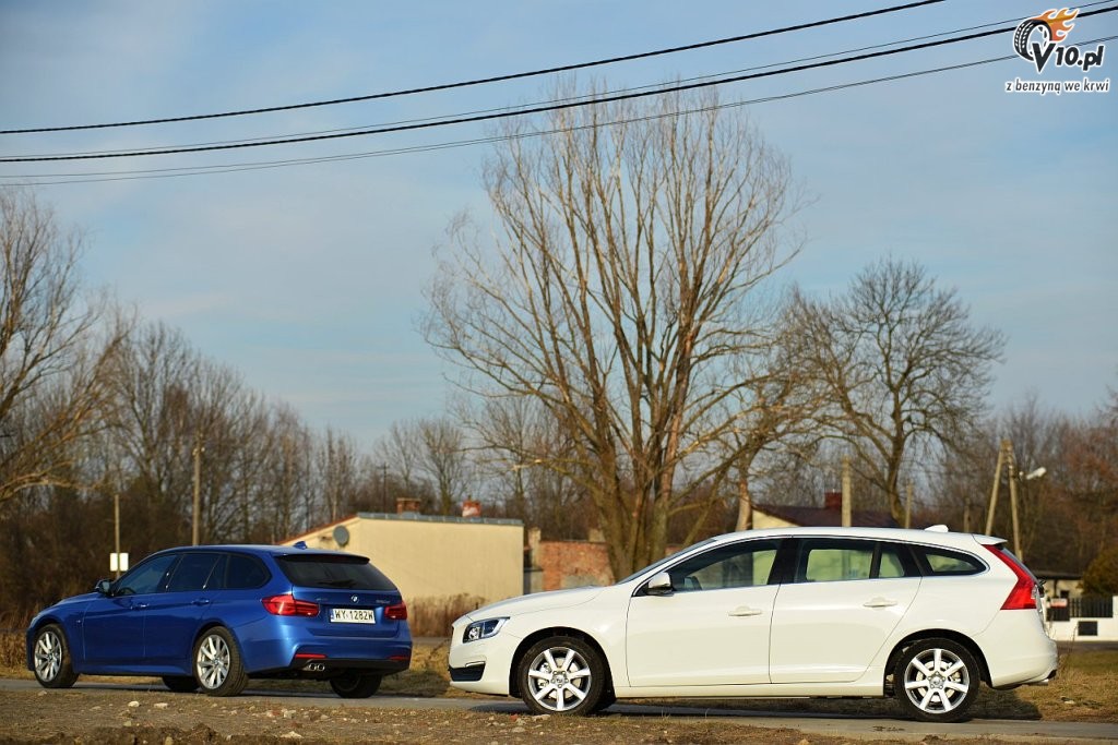 BMW 320d vs. Volvo V60 D4 -  test