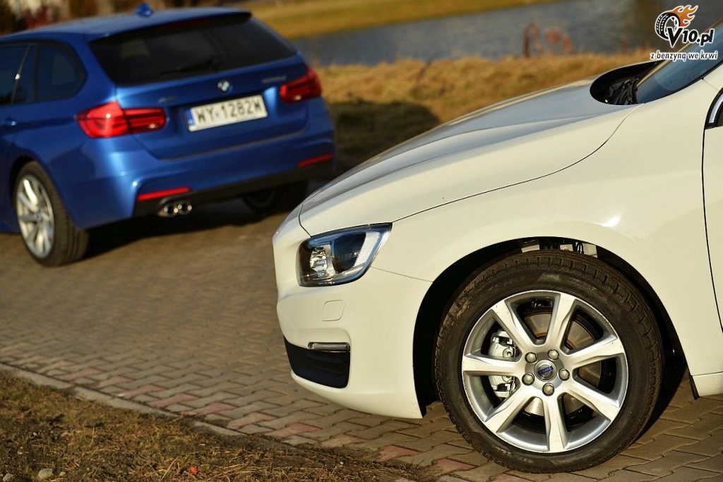 BMW 320d vs. Volvo V60 D4 -  test