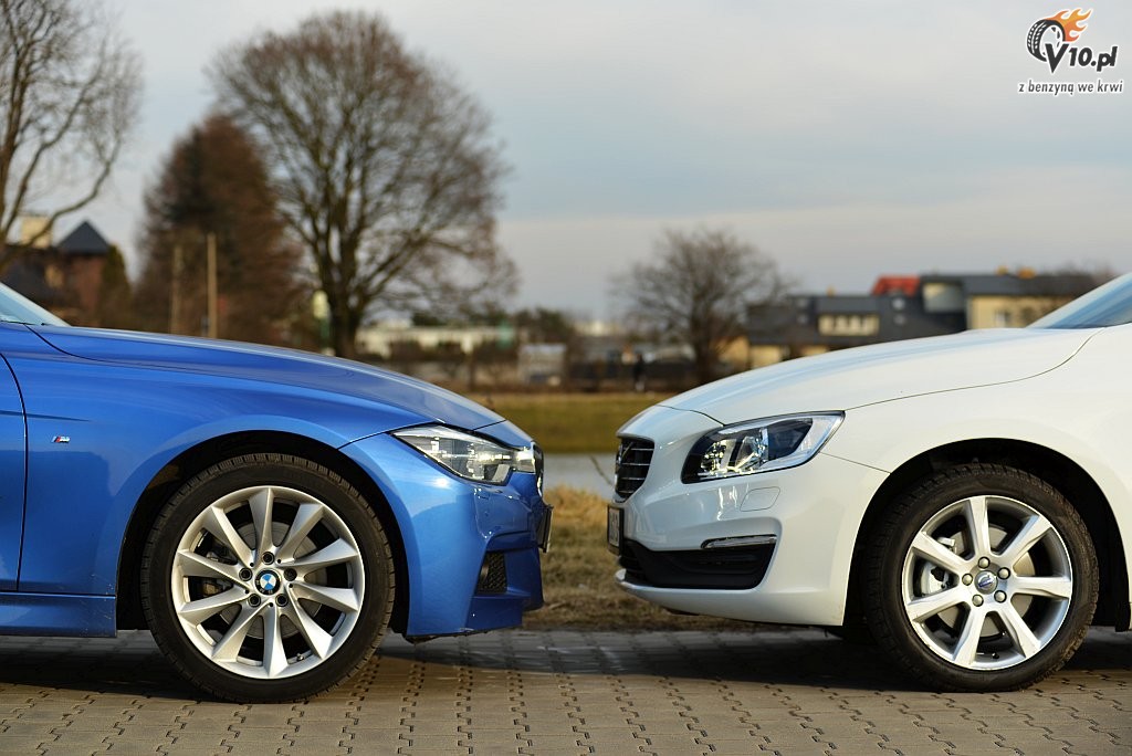 BMW 320d vs. Volvo V60 D4 -  test