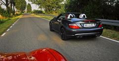 Ferrari California vs Mercedes-Benz SLK 55 AMG