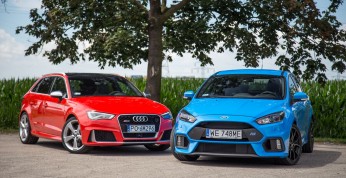 Audi RS 3 vs Ford Focus RS - Hot-hatch: ostateczne starcie - nasze...