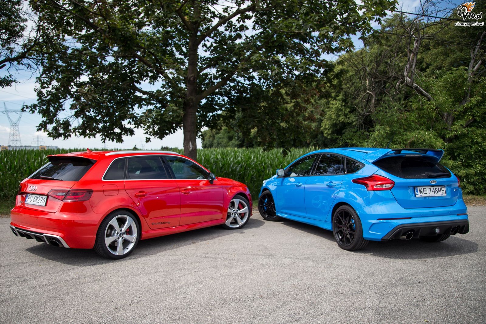 Audi RS 3 vs Ford Focus RS
