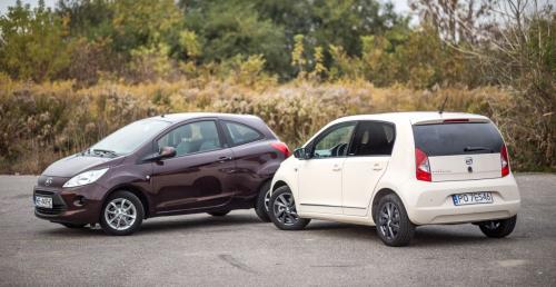 Ford Ka vs Seat Mii - test