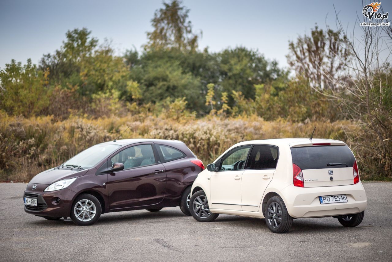 Ford Ka vs Seat Mii - test