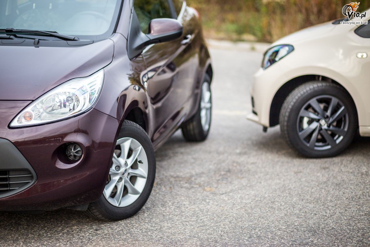 Ford Ka vs Seat Mii - test